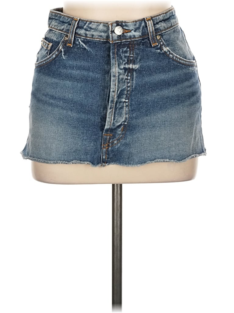 Pre-owned Eb Denim Denim Skirt In Blue