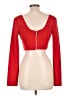 Lulus Red Long Sleeve Top Size L - photo 2