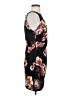 Leith 100% Polyester Floral Black Casual Dress Size S - photo 4