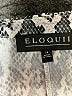 ELOQUII 100% Polyester Animal Print Silver Long Sleeve Blouse Size 24 - photo 7