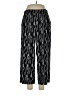 Nine West Print Black Casual Pants Size L - photo 1
