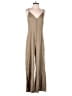 VICI Solid Tan Jumpsuit Size S - photo 1