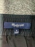 Madewell 100% Silk Solid Black Silk Skirt Size S - photo 4
