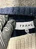 FRAME 100% Merino Extra Fine Wool Color Block Gray Cardigan Size S - photo 7