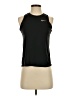 Nike 100% Polyester Black Active Tank Size S - photo 1