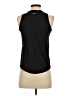 Nike 100% Polyester Black Active Tank Size S - photo 2