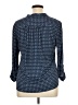 db established 1962 Polka Dots Blue 3/4 Sleeve Blouse Size XL - photo 2