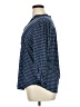 db established 1962 Polka Dots Blue 3/4 Sleeve Blouse Size XL - photo 5
