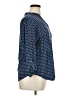 db established 1962 Polka Dots Blue 3/4 Sleeve Blouse Size XL - photo 4