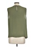 Vince Camuto 100% Polyester Green Sleeveless Blouse Size L - photo 2