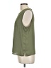 Vince Camuto 100% Polyester Green Sleeveless Blouse Size L - photo 5