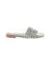 Kaanas 100% Leather Silver Sandals Size 8 - photo 1