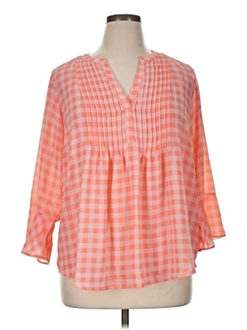 Style&Co 3/4 Sleeve Blouse (view 1)