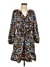 Draper James Print Blue Casual Dress Size L - photo 1