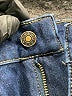 Jeans Solid Blue Jeans Size S - photo 7