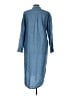 J.Crew Blue Casual Dress Size L - photo 2