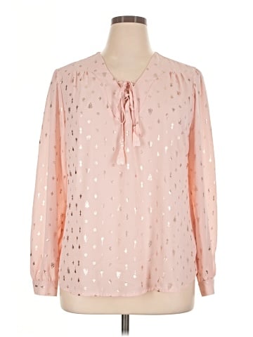 Faded Glory Long Sleeve Blouse (view 1)