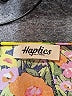 Haptics 100% Rayon Floral Yellow Short Sleeve Blouse Size 1X - photo 7
