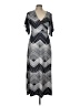 Bailey Blue Chevron-herringbone Gray Casual Dress Size L (estimated) - photo 1