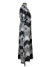 Bailey Blue Chevron-herringbone Gray Casual Dress Size L (estimated) - photo 4