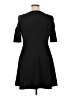London Style Solid Black Cocktail Dress Size 16 Petite - photo 2