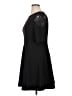 London Style Solid Black Cocktail Dress Size 16 Petite - photo 5