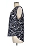 Ann Taylor Blue Sleeveless Blouse Size L - photo 5