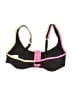 Hula Honey Color Block Black Swimsuit Top Size M - photo 2