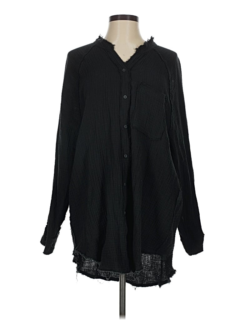 Pre-owned Aerie Casual Dress In Black