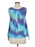 Ivy Reed 100% Rayon Blue Tank Top Size M - photo 2