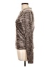 FRAME Metallic Silver Long Sleeve Top Size L - photo 5