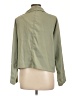 Max Studio Solid Green Jacket Size L - photo 2