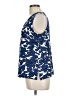 Ann Taylor Blue Sleeveless Blouse Size L - photo 5