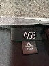 AGB 100% Polyester Black Sleeveless Blouse Size XL - photo 7