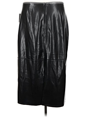 Good American Faux Leather Skirt (view 2)