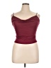 Edikted Burgundy Sleeveless Top Size XL - photo 1