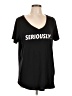 Torrid Black Short Sleeve T-Shirt Size 1X Plus (1) - photo 1