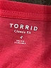 Torrid Pink Short Sleeve T-Shirt Size 4X Plus (4) - photo 7
