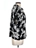 Vince Camuto 100% Polyester Floral Black Short Sleeve Blouse Size L - photo 4