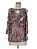 MSK Red 3/4 Sleeve Blouse Size M - photo 1