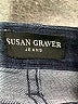 Susan Graver Chevron-herringbone Blue Jeans Size 16 - photo 7