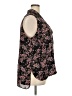 Torrid Floral Black Sleeveless Blouse Size 2X Plus (2) - photo 4