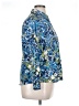 Foxcroft Floral Blue 3/4 Sleeve Blouse Size 14 (petite) - photo 4