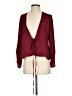 Sage the Label 100% Polyester Burgundy Long Sleeve Blouse Size S - photo 1
