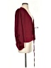 Sage the Label 100% Polyester Burgundy Long Sleeve Blouse Size S - photo 4