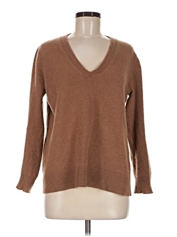Zara Cashmere Pullover Sweater (view 1)