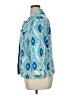 Chico's Print Blue Jacket Size XL (3) - photo 5