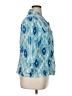 Chico's Print Blue Jacket Size XL (3) - photo 4