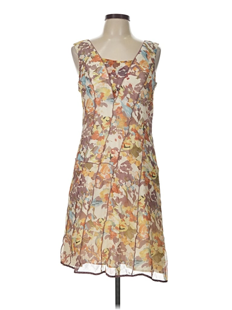 Pre-owned Sundance Cocktail Dress In Brown