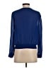 Bebe Blue Long Sleeve Blouse Size S - photo 2